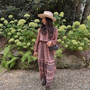 Floral Bohemian Maxi Dress